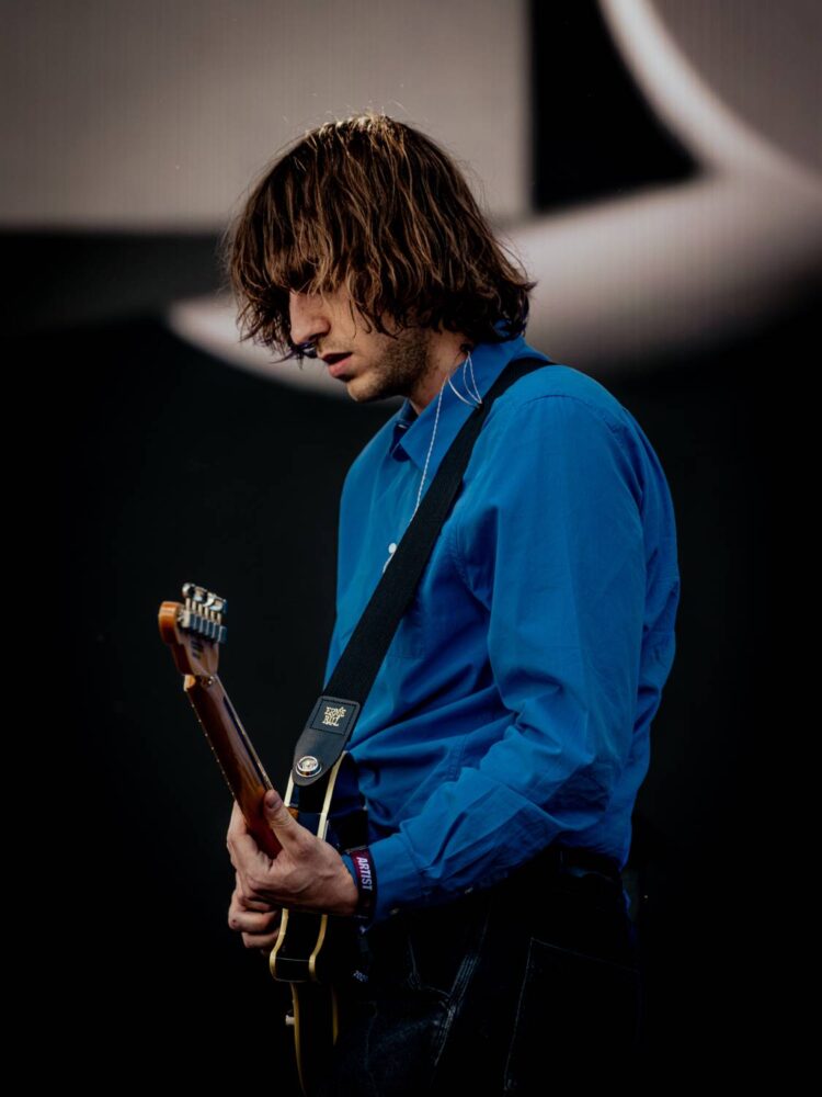 Geese's Cameron Winter at Gov Ball 2026. Credit Rich Fury. Courtesy of The Governors Ball